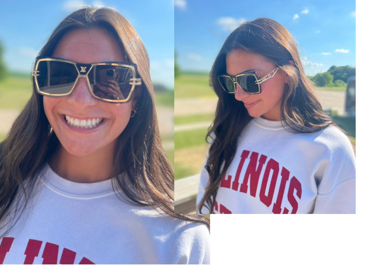 Sunglasses - LV With Gold
