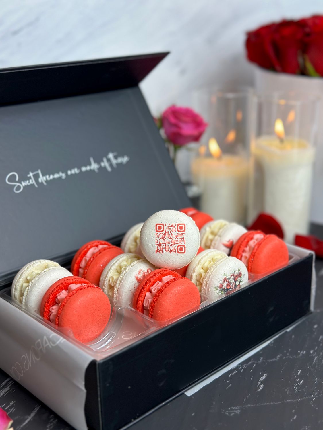 "Be My Valentine" Macarons Gift Set