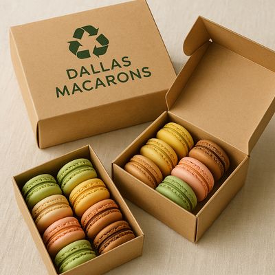 Eco-Friendly Elegance: Our Sustainable Packaging at Dallas Macarons