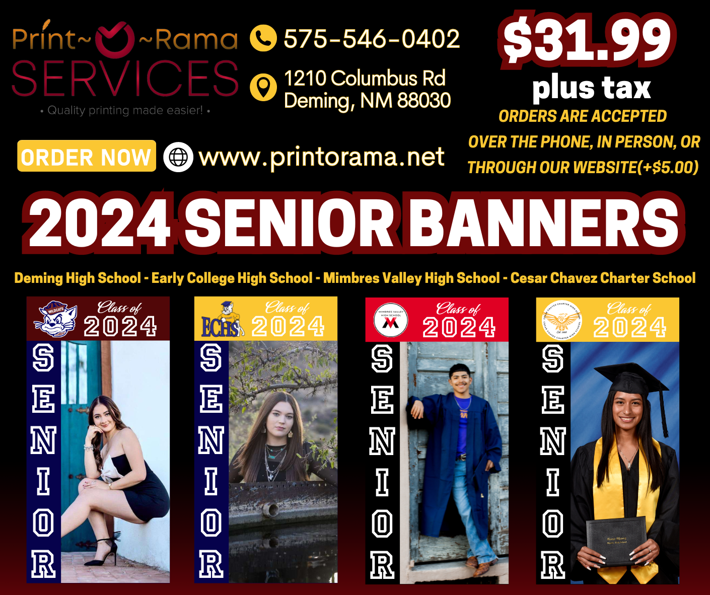 2024 Senior Banner