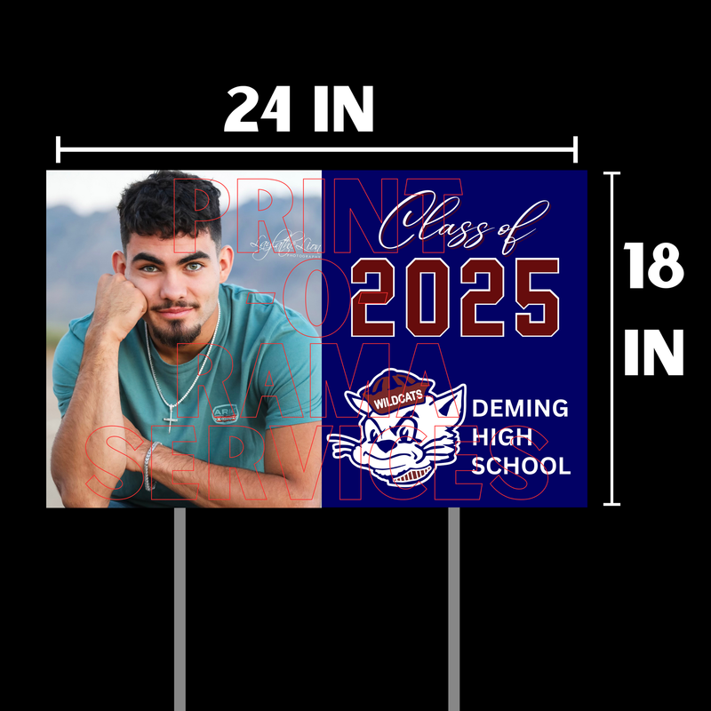 2025 DHS Graduation Yard Signs 24in X 18in
