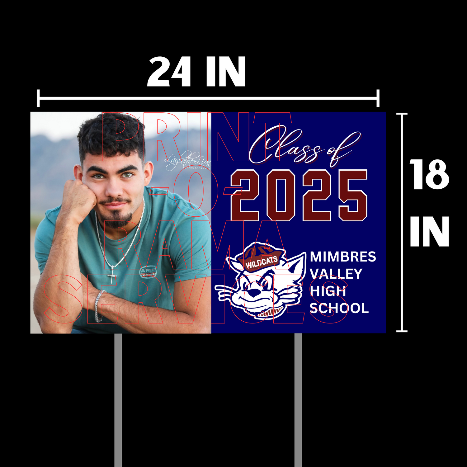 2025 MVHS Graduation Yard Signs 24in X 18in