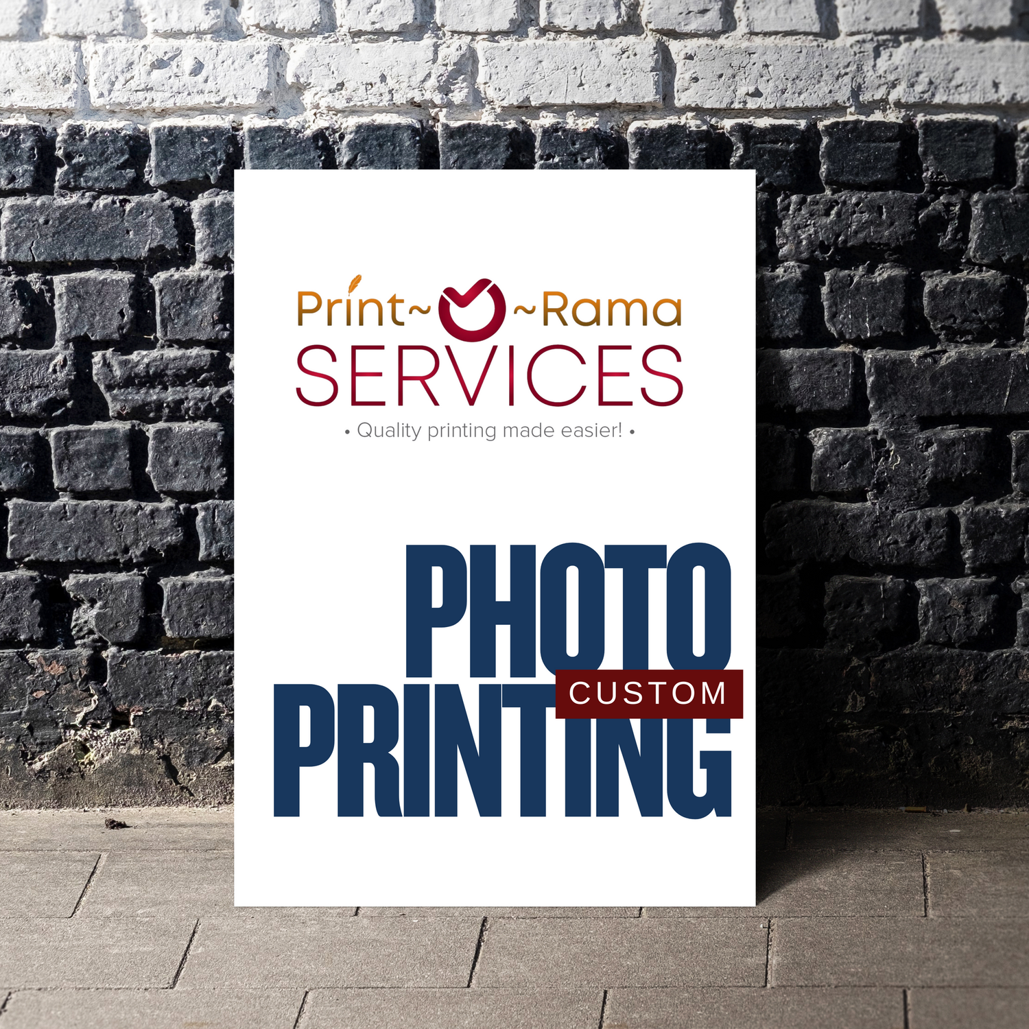 2 feet X 6 feet Photo Paper