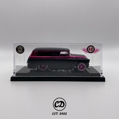 *PINK* Hot Wheels Japan Convention 55&#39; Chevy Panel Wagon