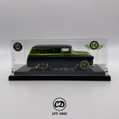 *GREEN* Hot Wheels Japan Convention 55&#39; Chevy Panel Wagon