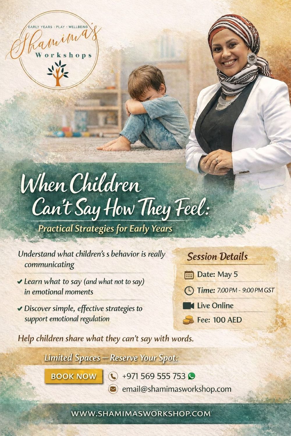 CPD- When Children Can’t Say How They Feel: Practical Strategies for Early Years