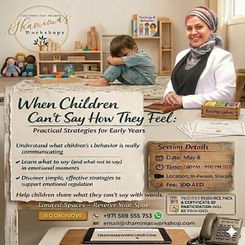 CPD- When Children Can’t Say How They Feel: Practical Strategies for Early Years