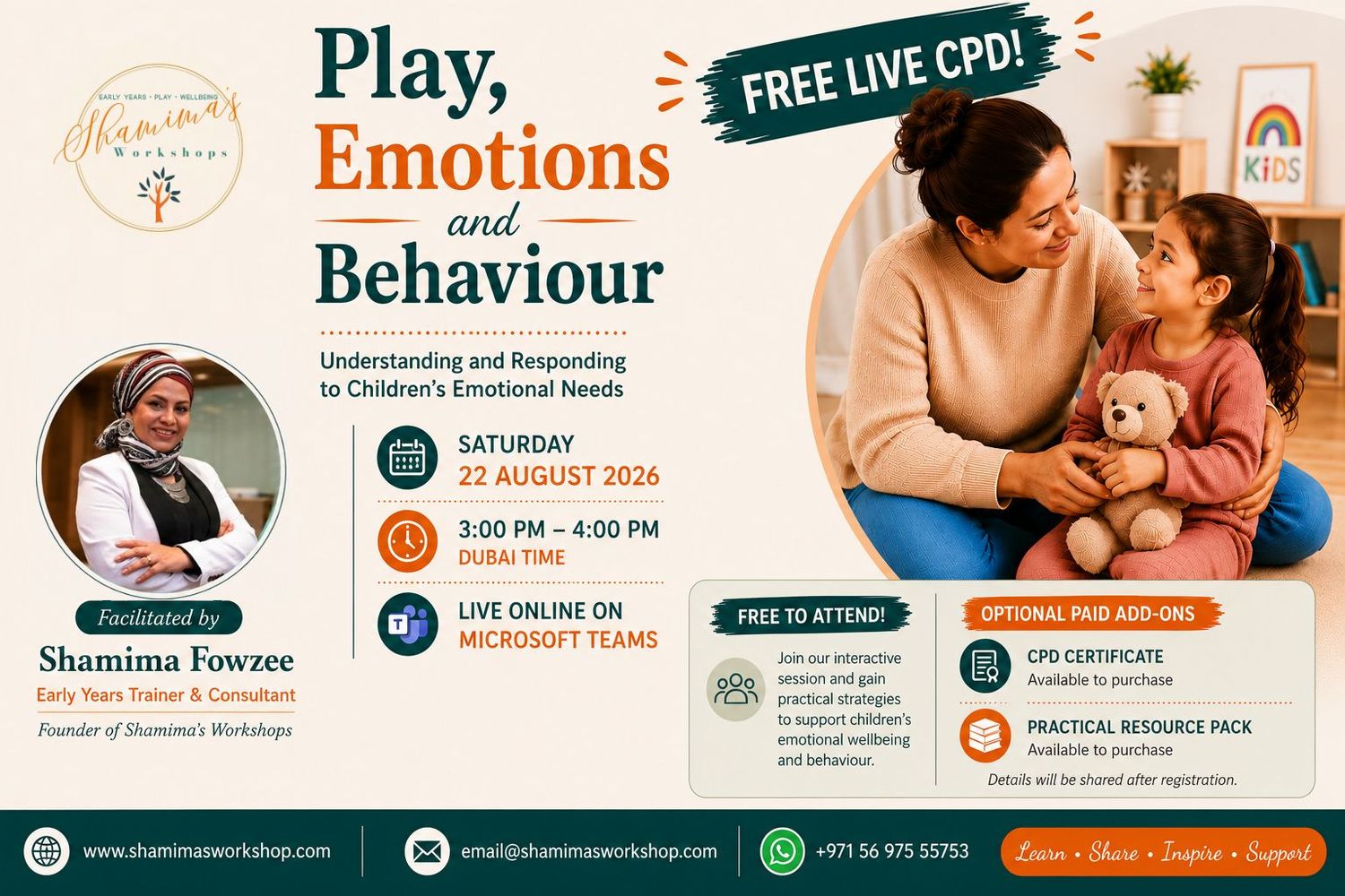 CPD- Play,Emotions & Behaviour CPD- Play,Emotions & Behaviour