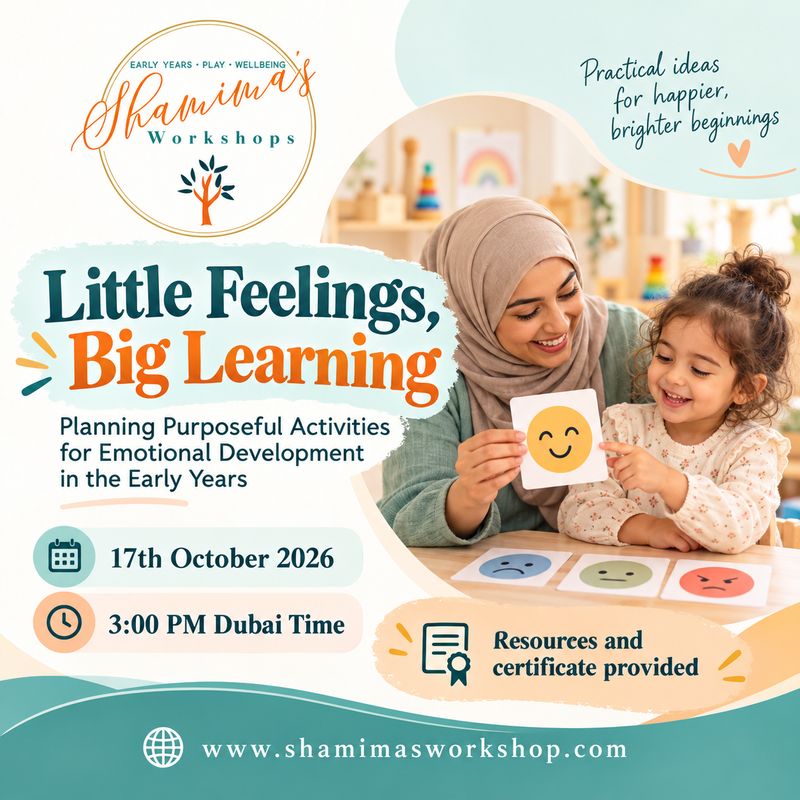 Little Feelings, Big Learning Planning Purposeful Activities For Emotional Development in Early Years