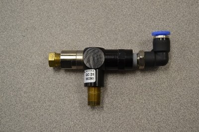 200A Exhaust Valve Assembly - Black