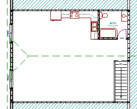 G383A 20' X 60' X 14' and 33' X 50' X 12' detached garage with bonus room