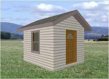 10 sheds plans + playhouse plans for only $29.99