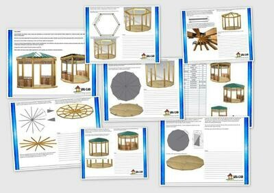 12 Foot Diameter Pergola Plans - Oasis