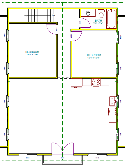 g460 25 x 40 x 10 workshop garage with apartment