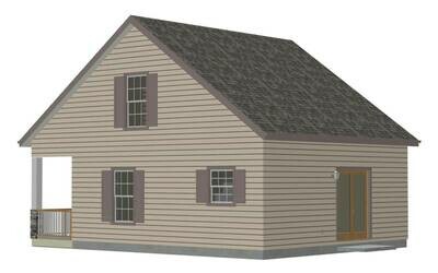 h217 Cottage Cabin Design (custom home)