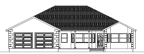 h104 Custom House Plan in both PDF and DWG File