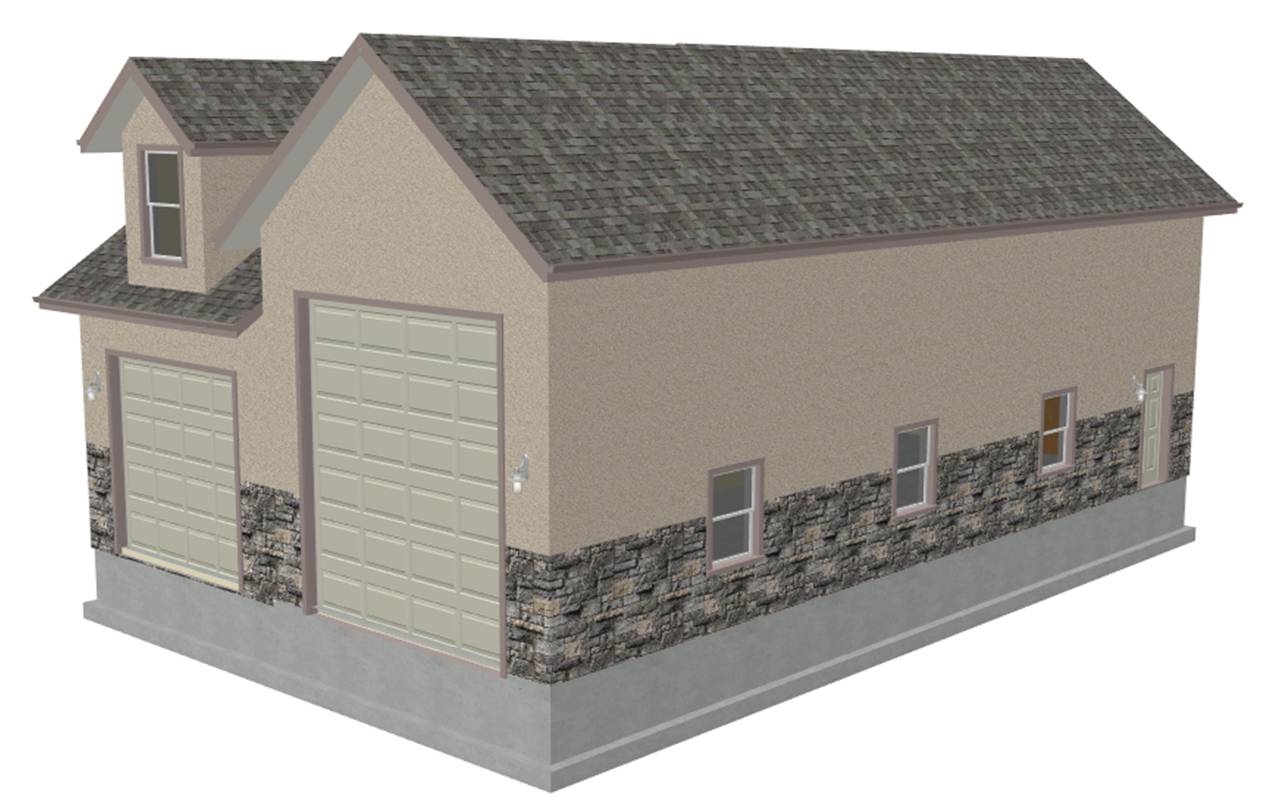 #g453 RV Garage Plans