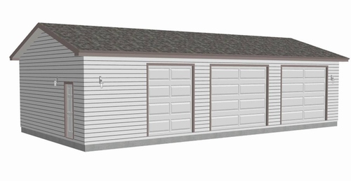 #g464 30x60x10 workshop Garage Plan