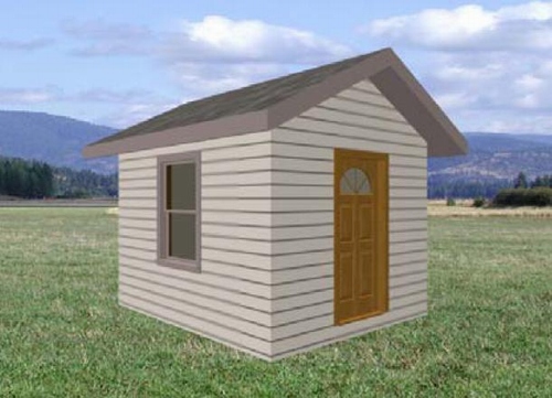 Complete 10' x 12' Storage Shed Plan