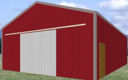 30&#39; X 40&#39; POLE BARN PLAN
