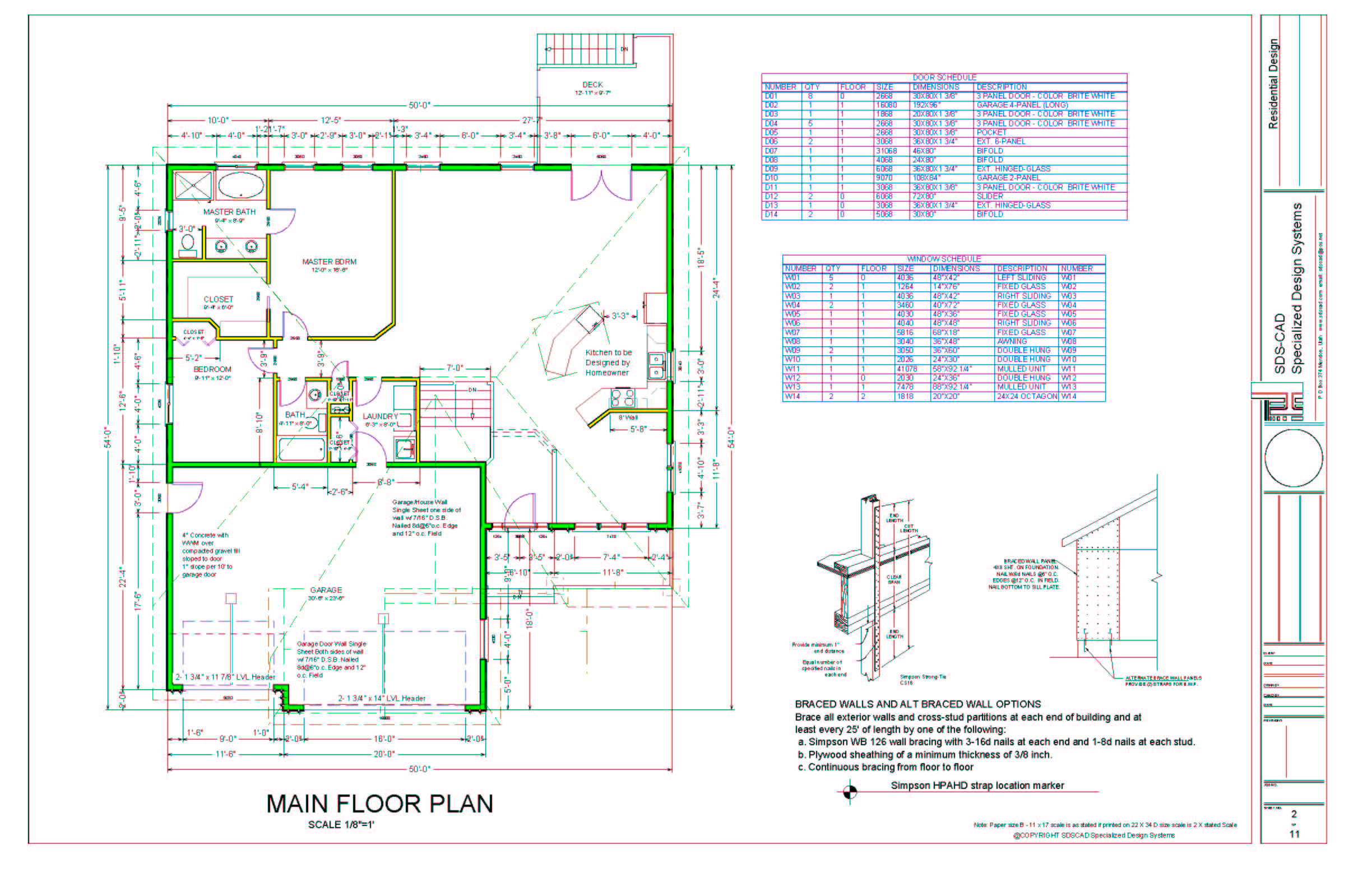 and PDF files for Custom Home House Plan 3,452 SF Blueprint Plans CAD DWG 
