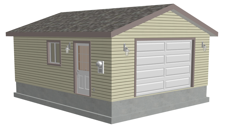 #g507 20 x 24 x 8 Garage Plans PDF files