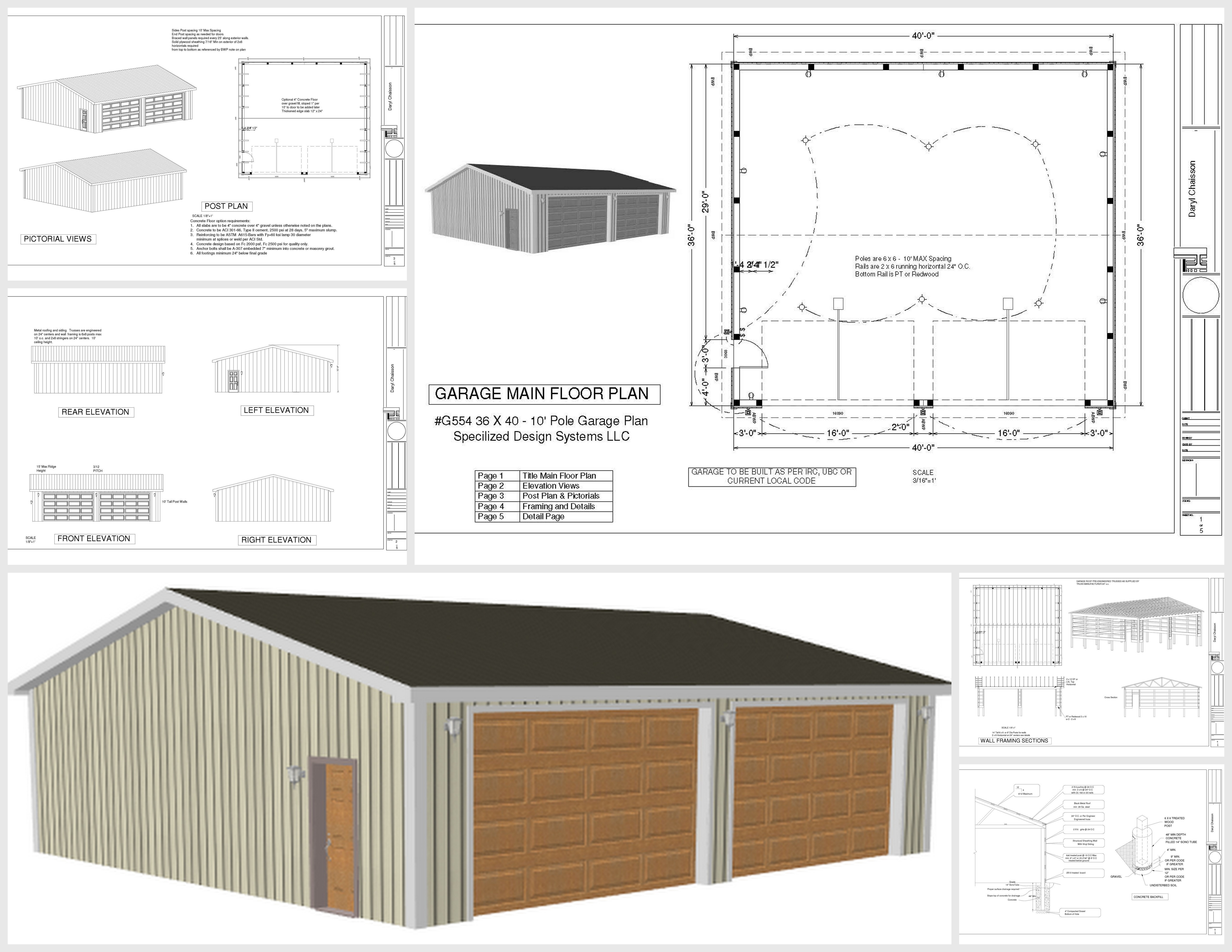 #g553 36 x 40 x 10 pole barn