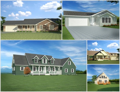 Stock Printed House Plans over 100 to choose from