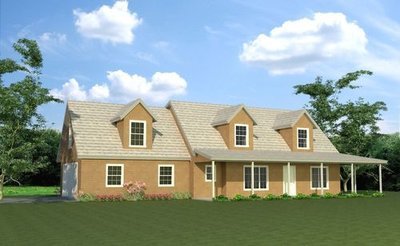 H105 Custom Home Design in PDF and DWG File