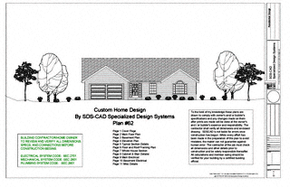 5 Complete House Plans Construction Blueprints AutoCAD DWG and PDF