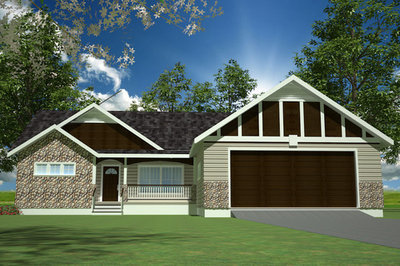 H233 Custom Home Design in both PDF and DWG File