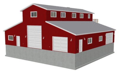 G468 60 x 60 -14' Monitor Barn Style garage with apartment PDF Files