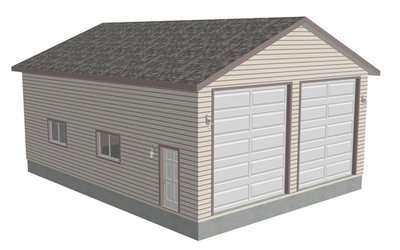 G371 30 X 40 X 14 Workshop RV Garage plans