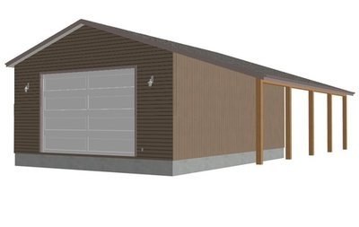 sds g246 30 x 40 x 14-12 doors Workshop RV Garage Plans