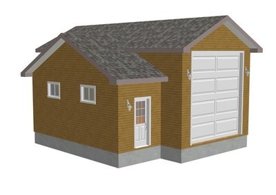 g248 16 x 35 x 8 x 22 -14 RV Garage Plans PDF