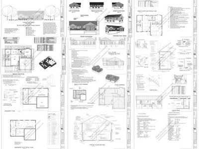 Print and ship basic plans plus CD with digital plan