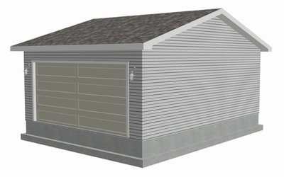 #g459 - 26 x 20 garage plan with PDF and DWG files