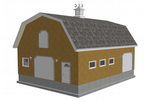 Special Offer 12 Gambrel Barn Blueprints and Plans