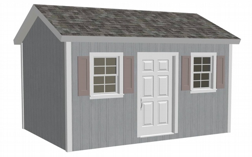 G473 10 X 14 X 8 garden shed plans