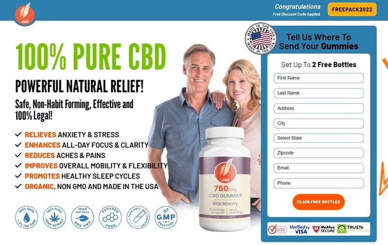 Jibe CBD Gummies USA Reviews 2022: Scam Or Worth Buying?