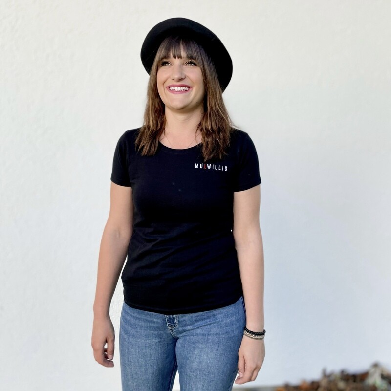 T-SHIRT schwarz // Frauen T-SHIRT schwarz // Frauen