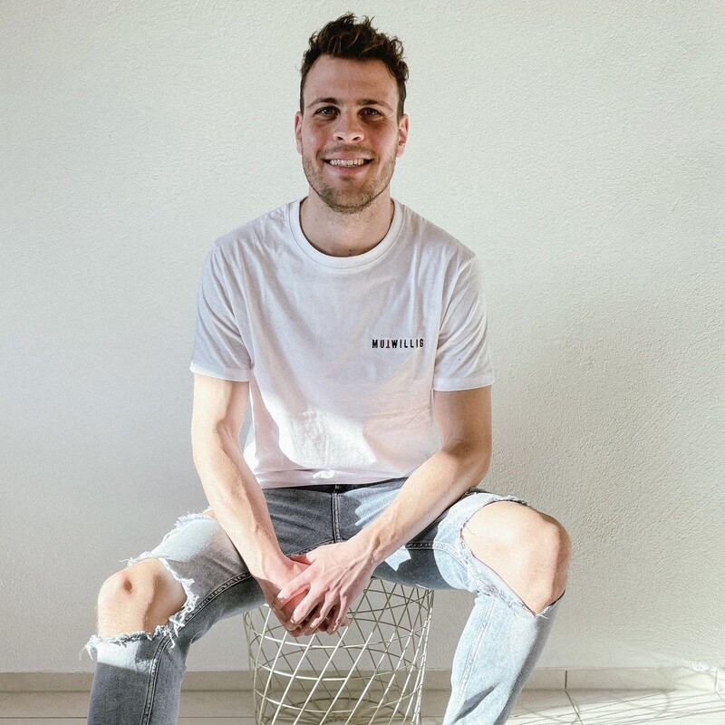T-SHIRT weiß // Männer T-SHIRT weiß // Männer
