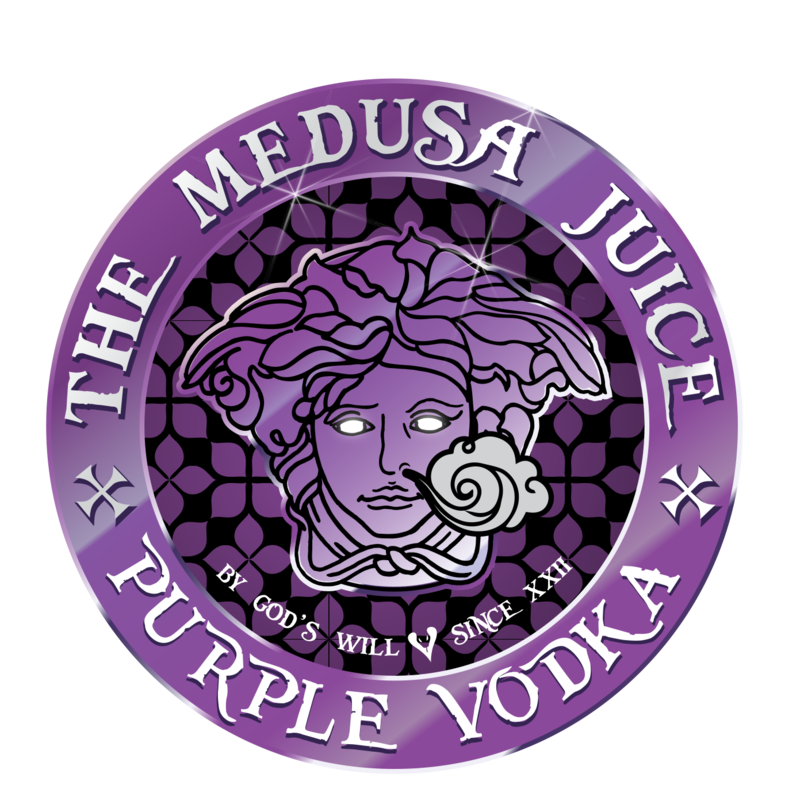 PURPLE VODKA by THE MEDUSA JUICE