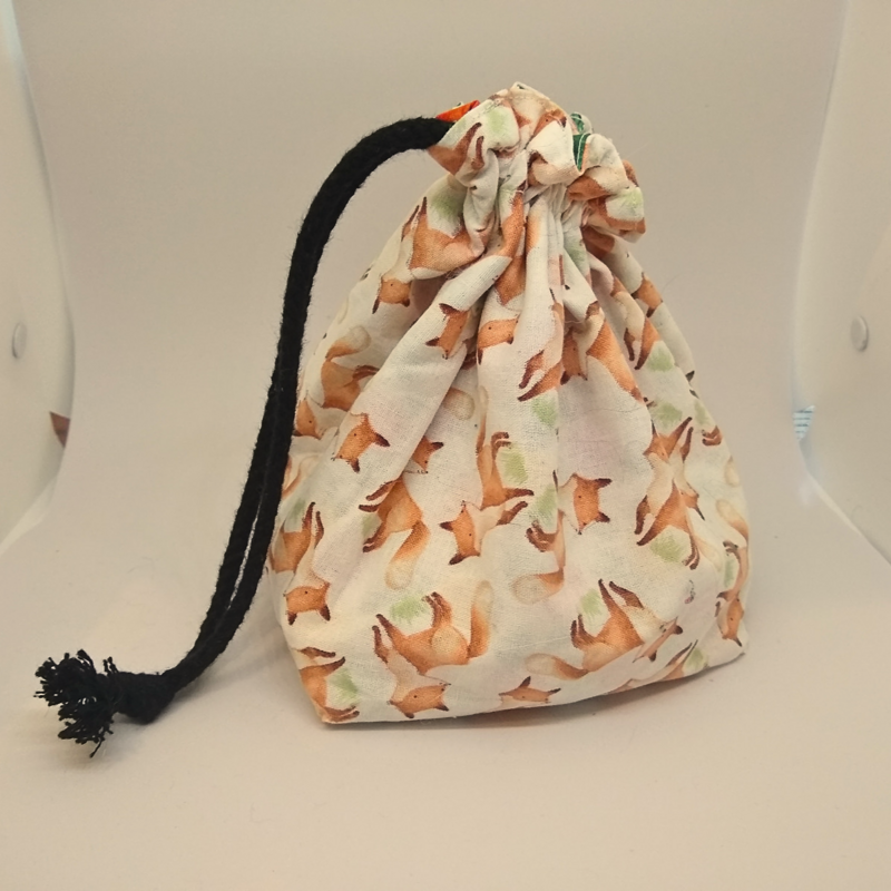 Reversible Fox Dice Bag