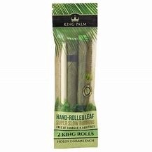 KING PALM KING ROLLS, Size: 2CT, Flavor: NATURAL