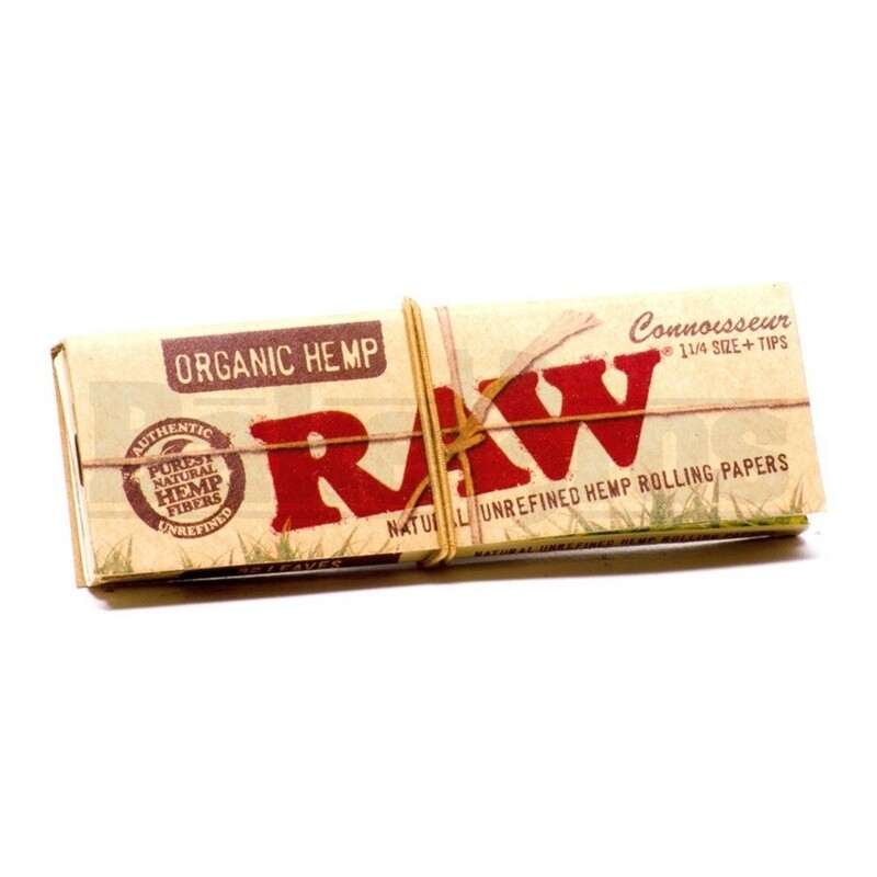 Hemp Paper Label RAW ORGANIC HEMP PAPER