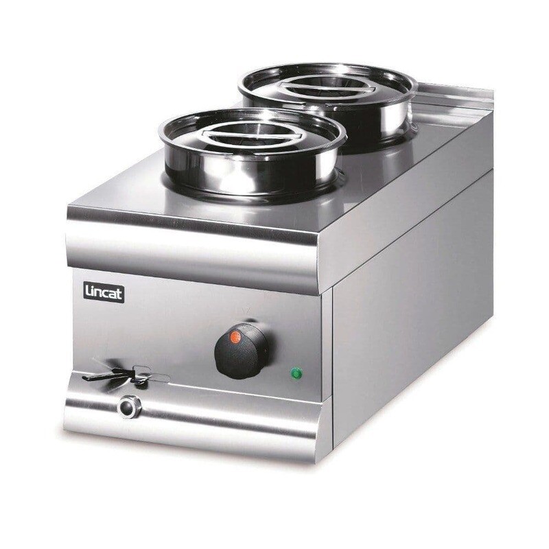 Lincat 2 Pot Round Wet Bain Marie *Brand New*