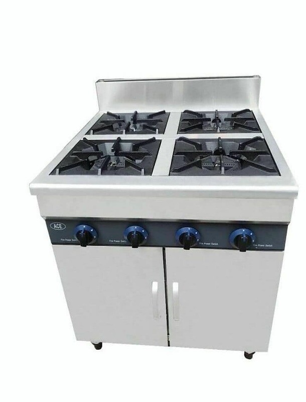 ACE 4 Burner Natural Gas Cooker *Brand New*