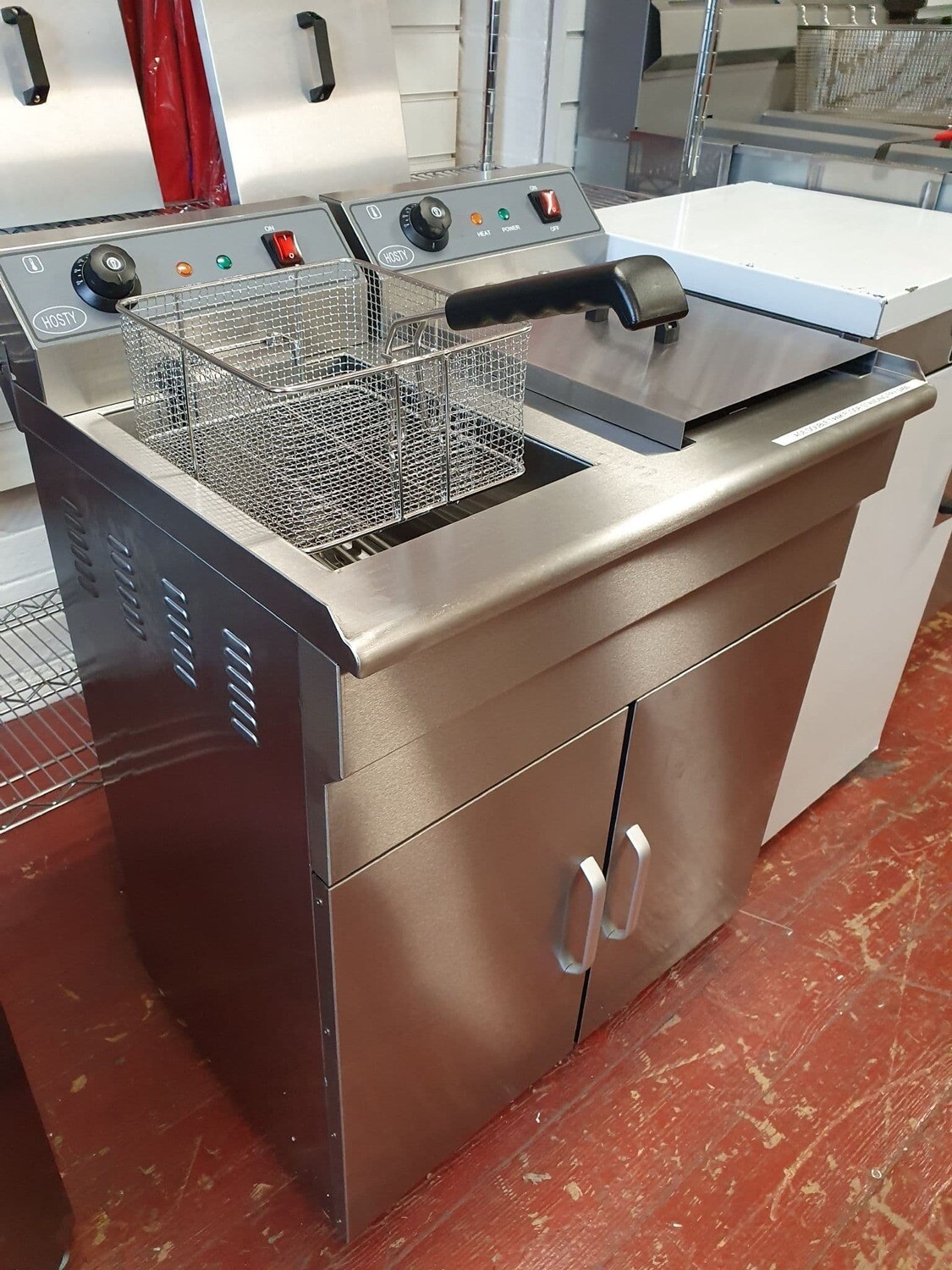 HOSTY Electric Double Tank Fryer 2 x 16L *BRAND NEW*